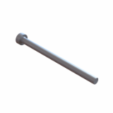 ESD - Ejector pin hardened DIN 1530 Shape A / ISO 6751